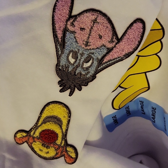 DISNEY WINNIE THE POOH full zip sweatshirt hoodie - Picture 8 of 14